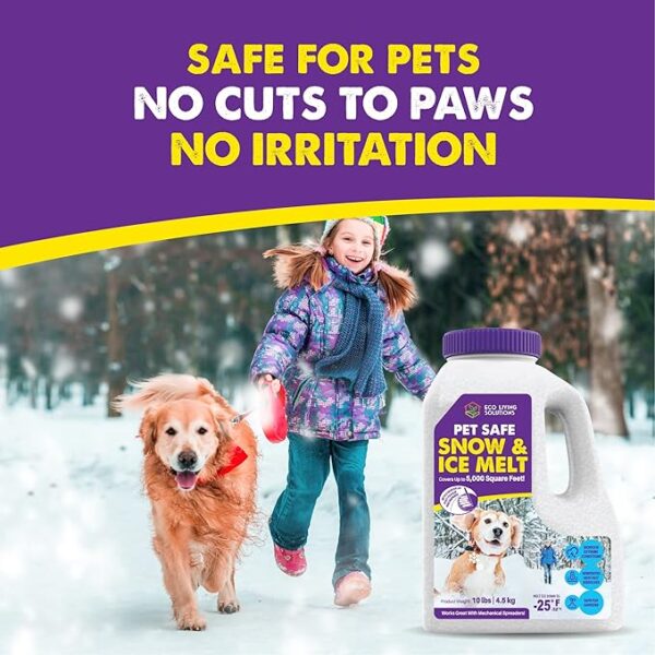 Pet Safe Snow & Ice Melt | Eco Living Solutions | Calcium Chloride - Image 4