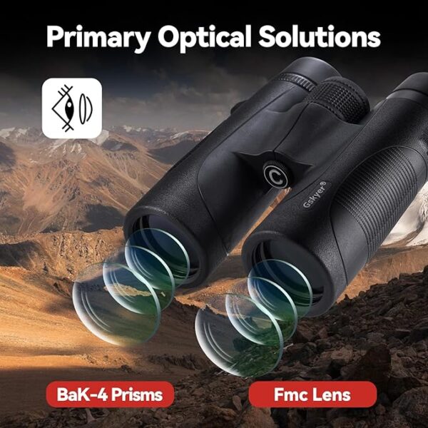 Binoculars for Adults High Powered: 12x42 HD Zoom Binocular for Bird Watching Hunting - Image 6