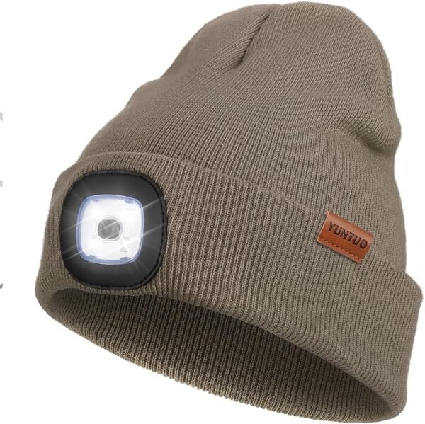 YunTuo LED Beanie with The Light, Unisex USB