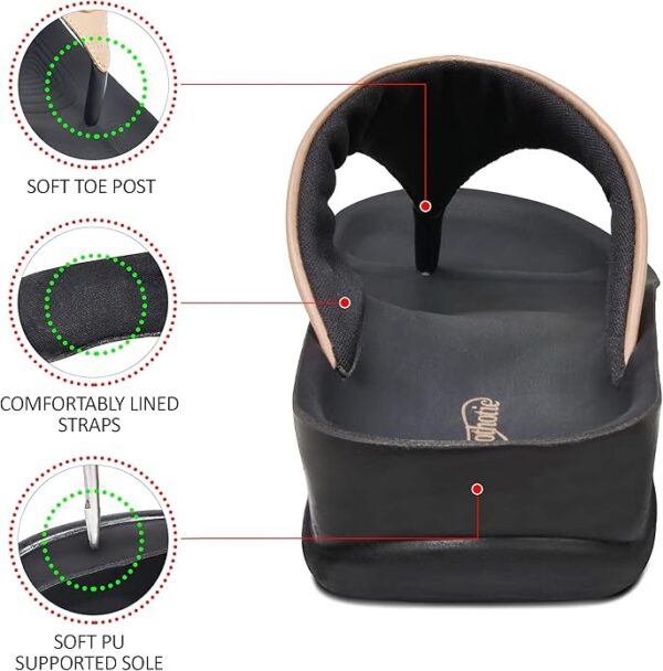AEROTHOTIC Arch Supportive Strappy Orthotic Comfortable Flip Flops - Image 2